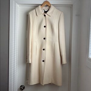 J. Crew Cream Pea Coat